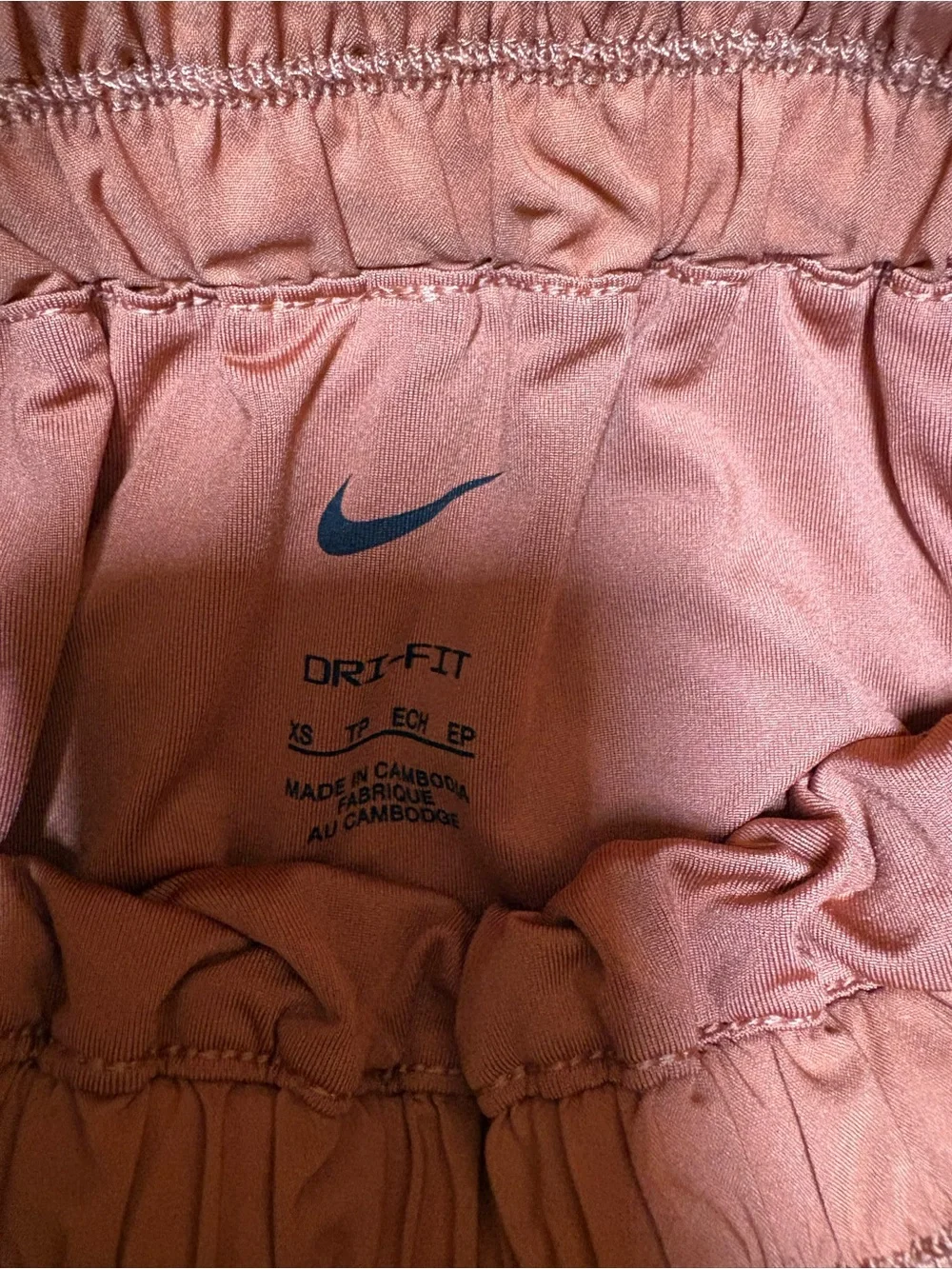 Nike briefs inside